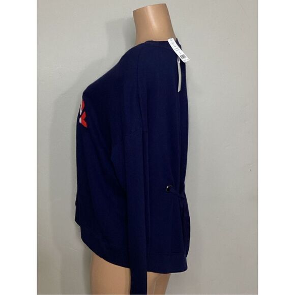 New. JOIE Cropped sweatshirt with a textured "sail away" slogan. Retails $228 - Picture 10 of 12